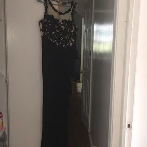 Black formal dress